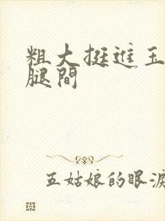 粗大挺进玉芬双腿间