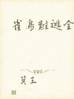 雀鸟难逃金笼封面