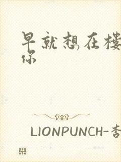 早就想在楼梯要你