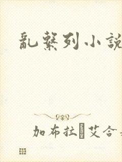 乱系列小说封面