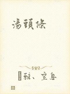 汤头条