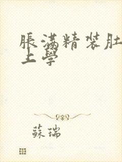 胀满精装肚子去上学封面