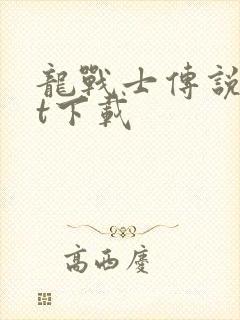 龙战士传说txt下载