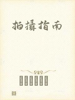 拍摄指南