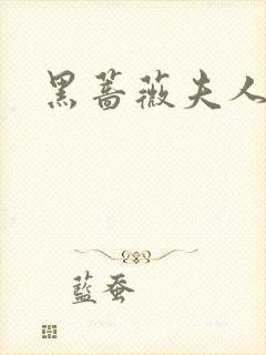 黑蔷薇夫人