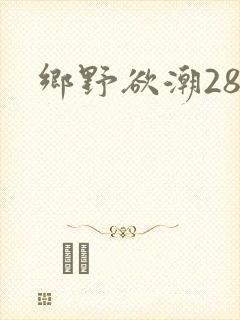 乡野欲潮28章