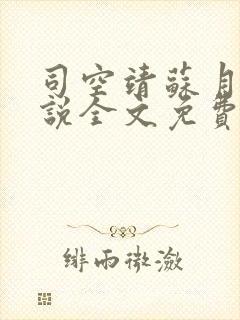 司空靖苏月汐小说全文免费阅读