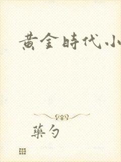 黄金时代小说
