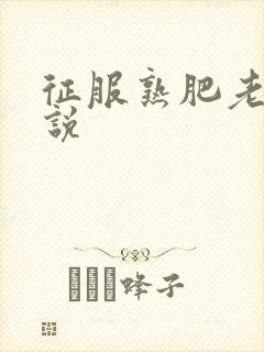 征服熟肥老妇小说