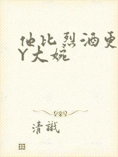 他比烈酒更撩BY大婉封面