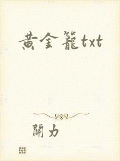 黄金笼txt