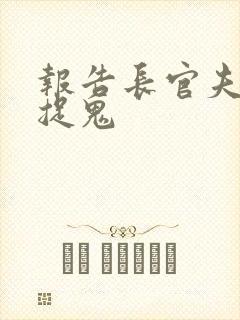 报告长官夫人在捉鬼