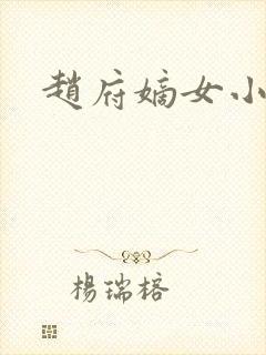 赵府嫡女小说