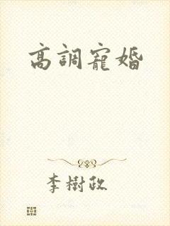 高调宠婚