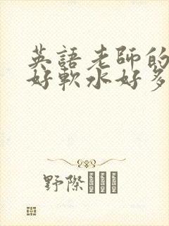 英语老师的兔子好软水好多