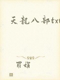 天龙八部txt