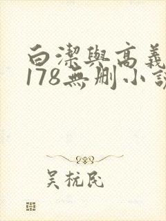 白洁与高义1～178无删小说封面