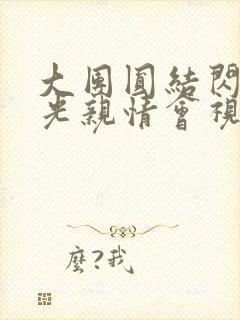 大团圆结闪闪发光亲情会视频