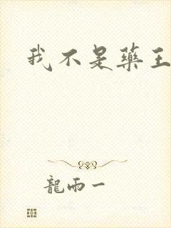 我不是药王
