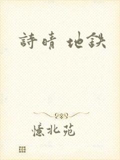 诗晴 地铁