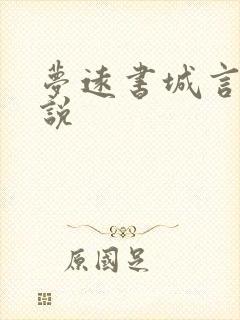 梦远书城言情小说封面