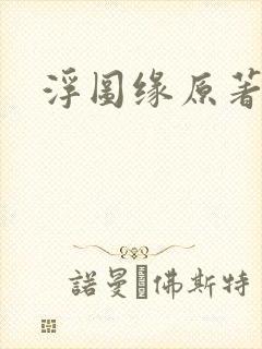 浮图缘原著小说