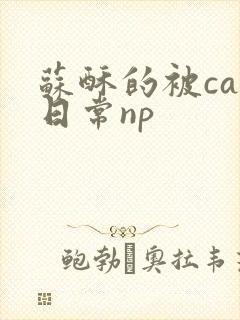 苏酥的被cao日常np封面
