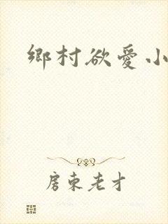 乡村欲爱小说