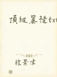 顶级暴徒txt封面