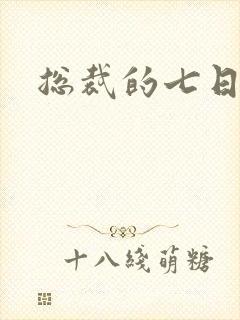 总裁的七日恋人