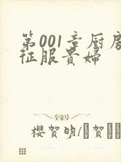 第001章厨房征服贵妇