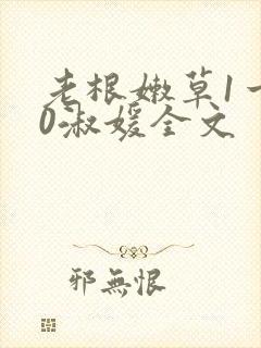 老根嫩草1一40淑媛全文封面