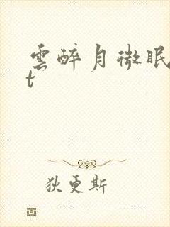 云醉月微眠txt