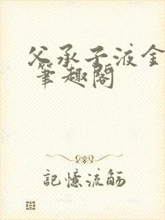 父承子液金银花 笔趣阁封面