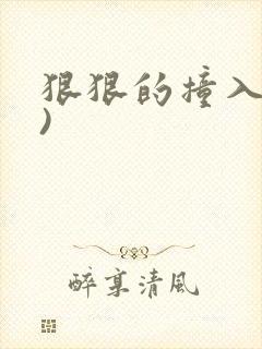 狠狠的撞入(h)封面