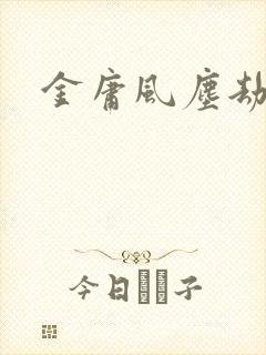 金庸风尘劫