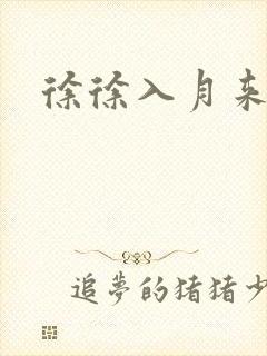 徐徐入月来