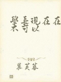 学长现在在上课不可以