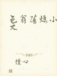 色翁荡熄小说全文