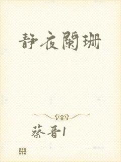 静夜阑珊