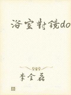 浴室对镜doi