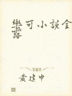 乐可小说金银花露封面