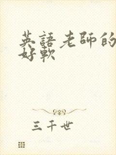英语老师的兔子好软