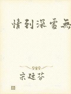 情到深处无怨尤封面