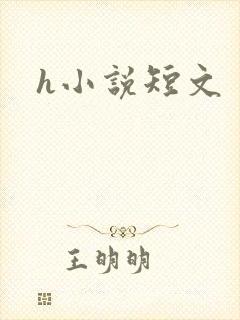 h小说短文封面