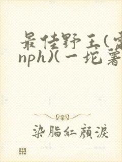 最佳野王(电竞nph)(一坨薯饼)_无拼音封面