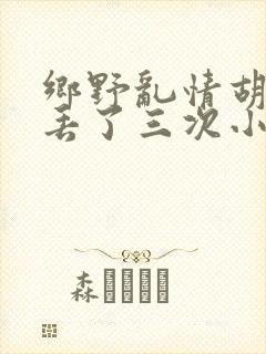 乡野乱情胡秀英丢了三次小说