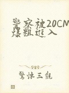警察被20CM爆粗进入