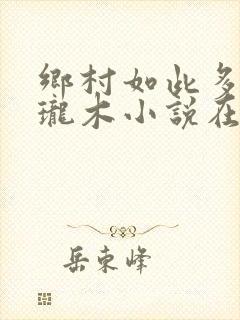 乡村如此多娇玲珑木小说在线阅读