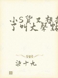 小S货又想挨C了叫大声点小
